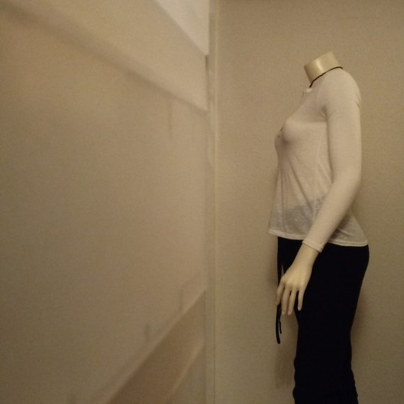 Zip up or Down White Top - Picture 7 of 14